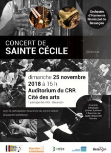 Affiche Saint Cécile 2018